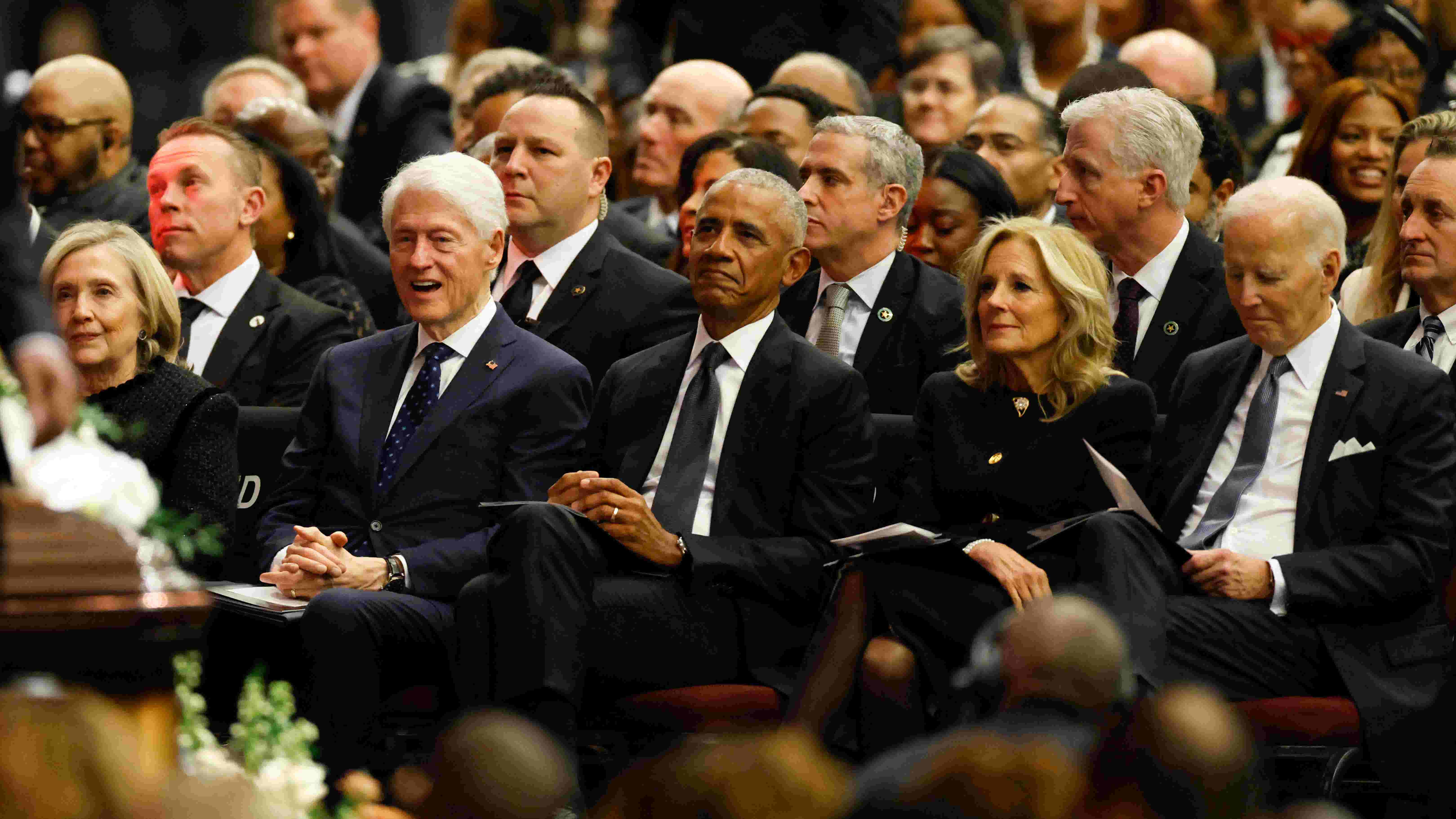 Politicians, celebrities attend Rev. Jesse Jackson's funeral