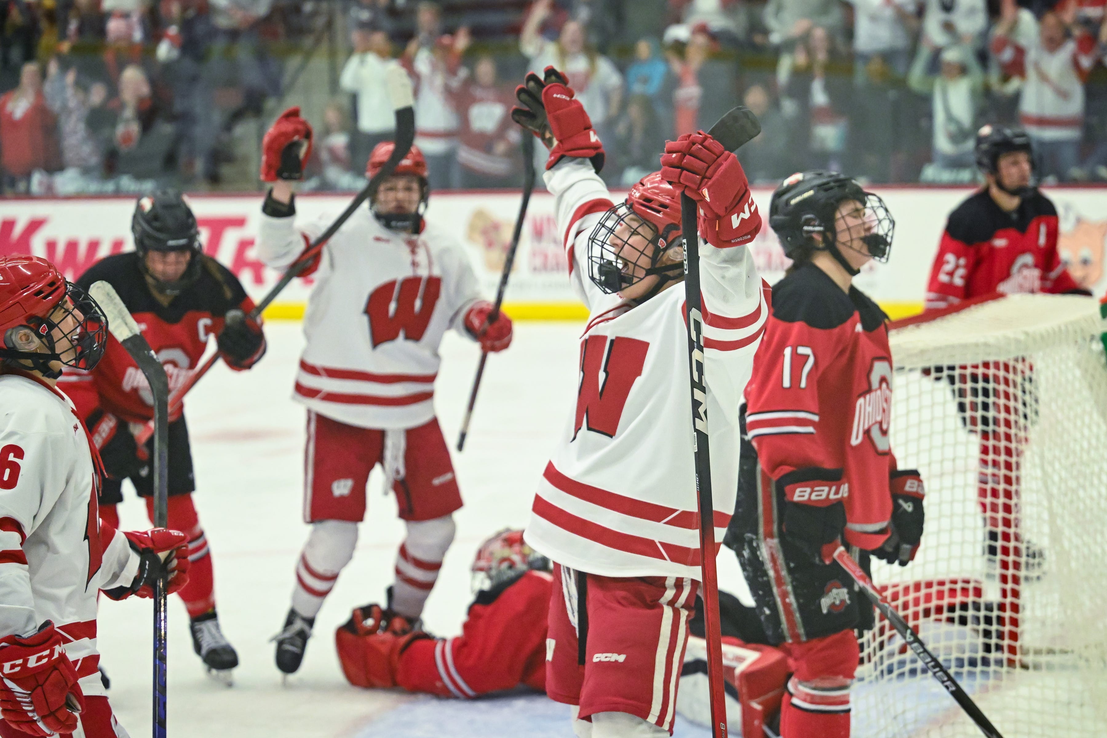 Where to watch Wisconsin WCHA Championship vs Ohio State: TV/Time Info