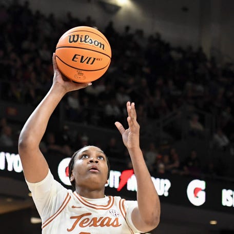 Texas Longhorns forward Madison Booker were lead her team against South Carolina.