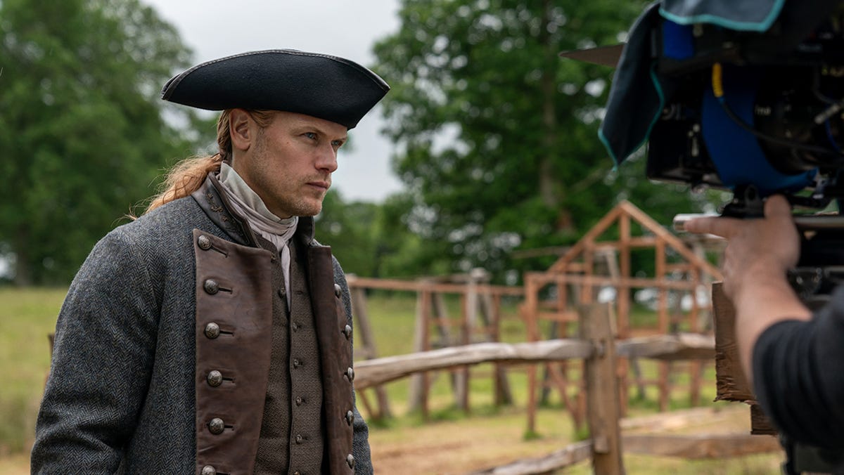 Why Sam Heughan says filming 'Outlander' finale hit hard