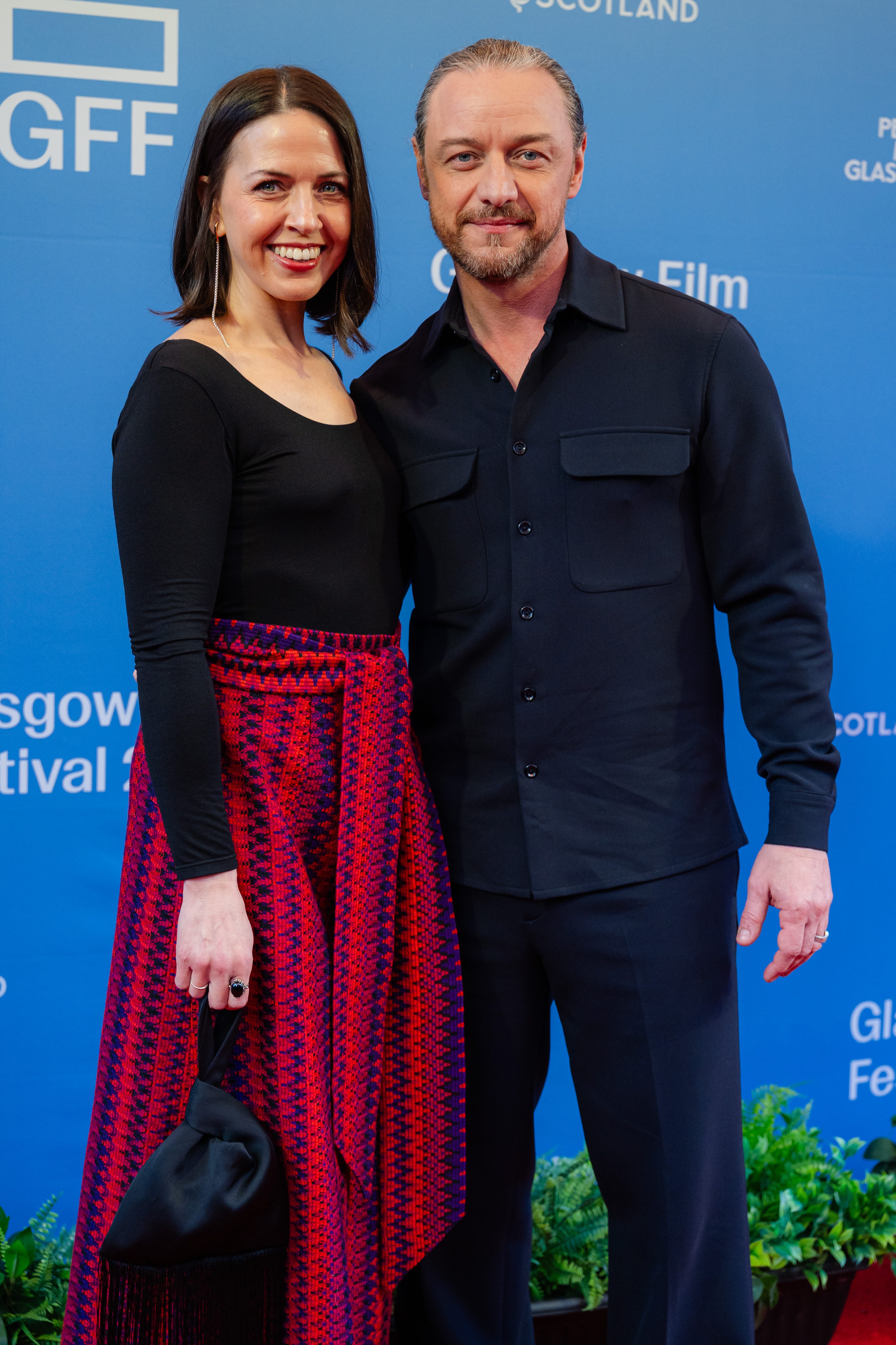 <p style="margin: 0px;">Lisa Liberati, left, and James McAvoy attend the "California Schemin'" premiere at Glasgow Film Festival on March 8, 2026, in Glasgow, Scotland. </p>