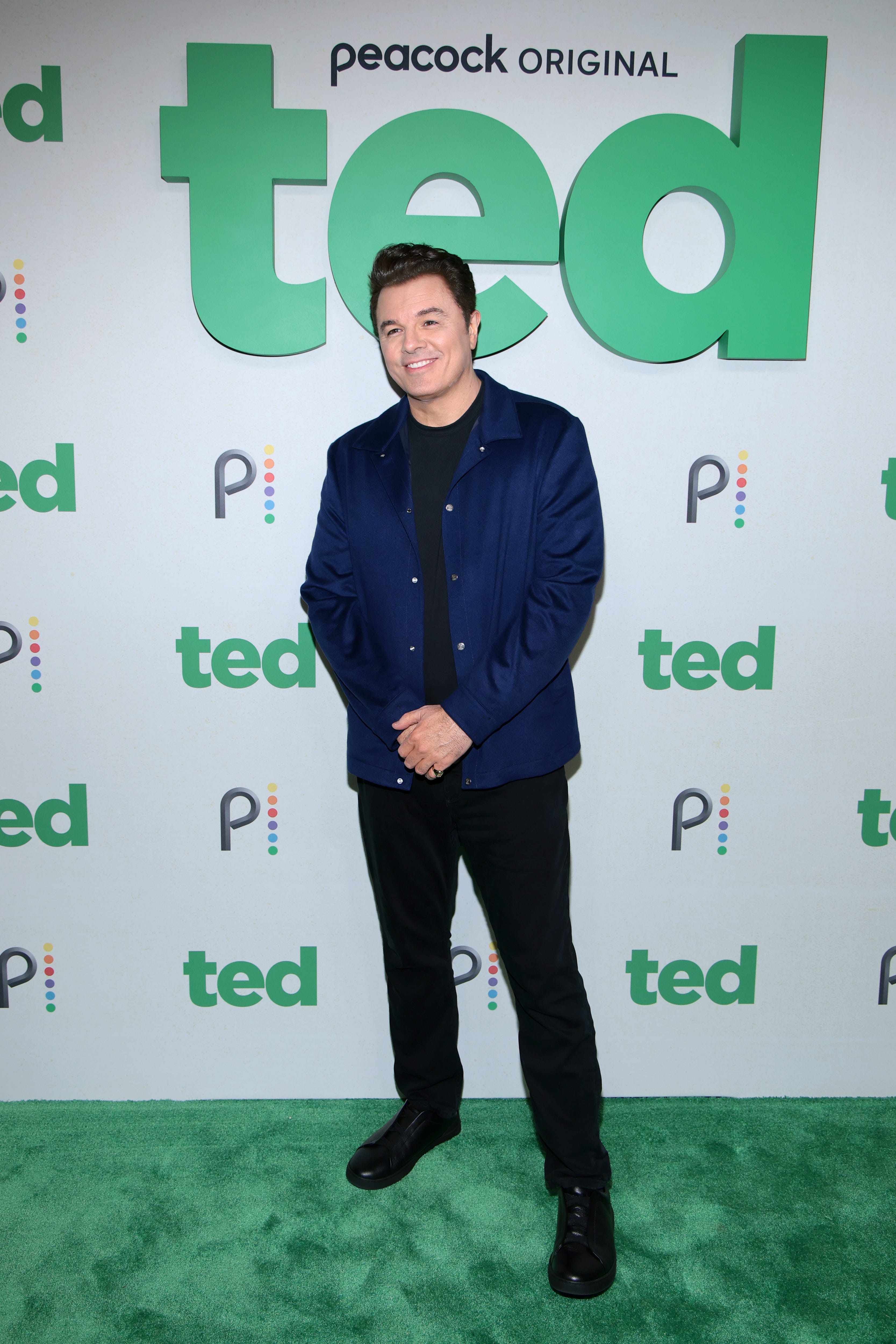 <p style="margin: 0px;">Seth MacFarlane attends the premiere of "Ted" Season 2 in New York City on March 5, 2026.</p>