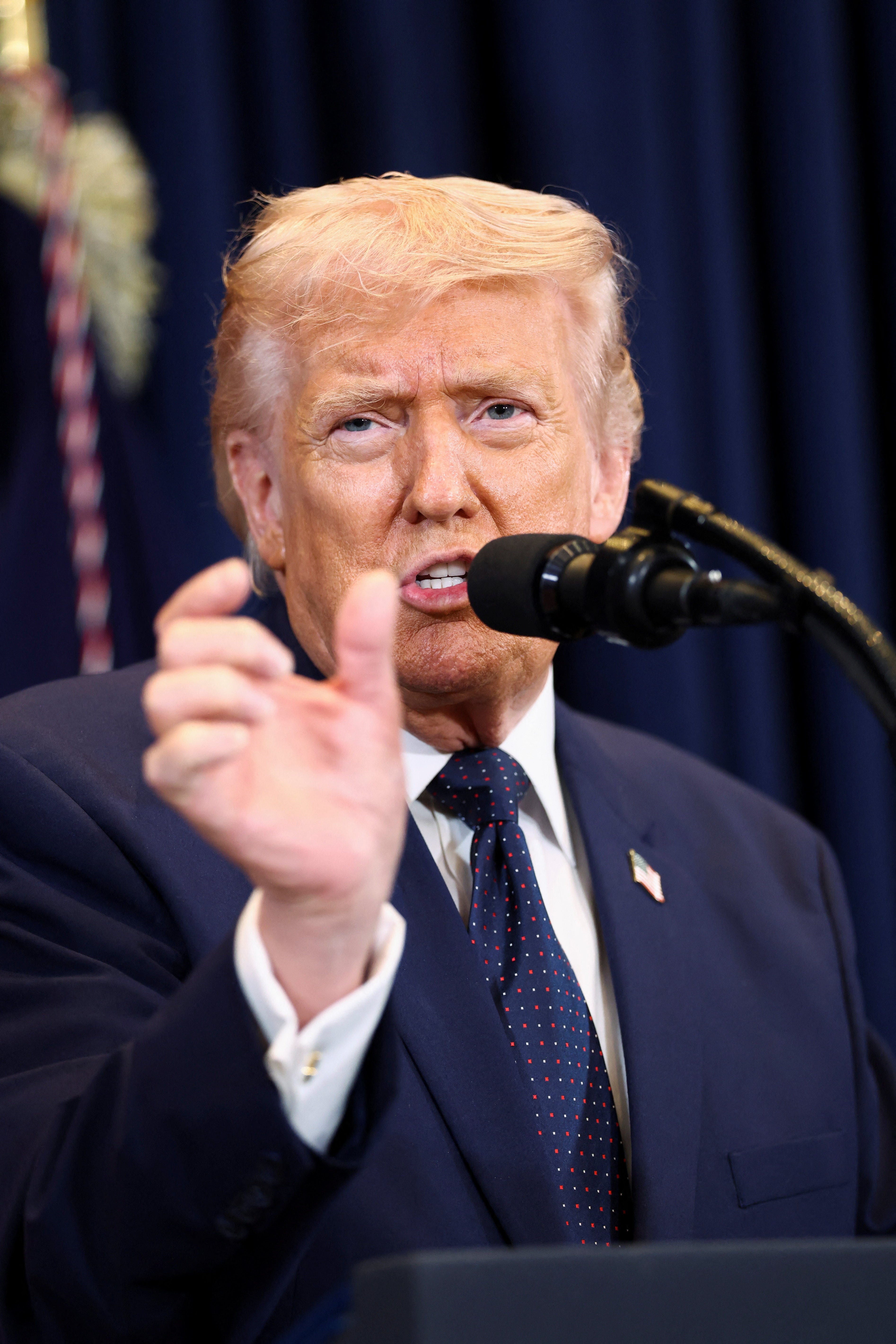 Trump said Cuba could reach a deal for a 'friendly takeover' or not, but it would be 'just as easy' to change the regime without cooperation.