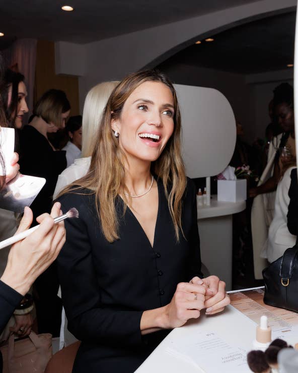<p style="margin: 0px;">Mandy Moore attends an ILIA Beauty event in Los Angeles.</p>