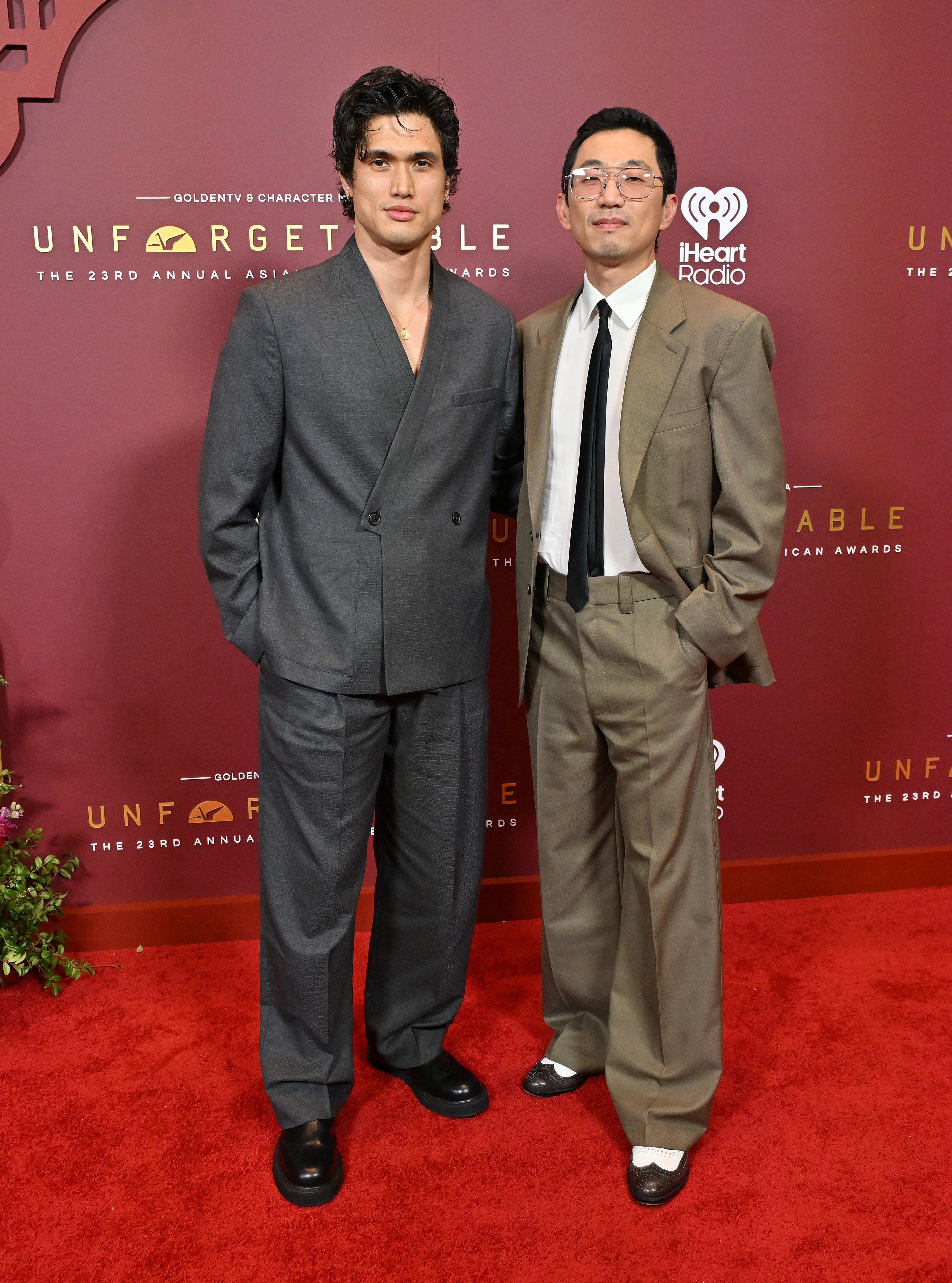 <p style="margin: 0px;">Charles Melton and Lee Sung Jin</p>