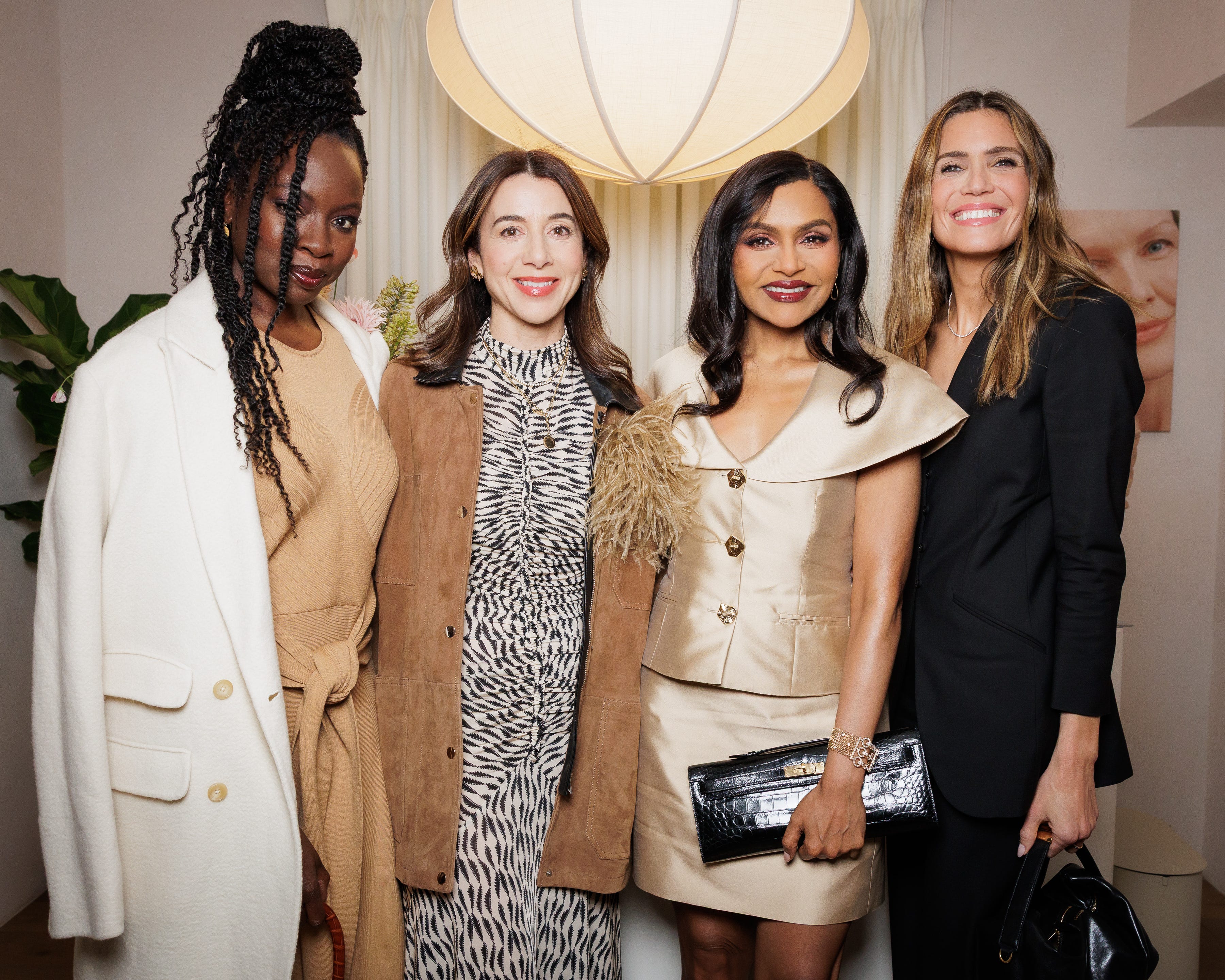 <p style="margin: 0px;">Danai Gurira, Sasha Plavsic, Mindy Kaling and  Mandy Moore attend an ILIA Beauty event in Los Angeles.</p>