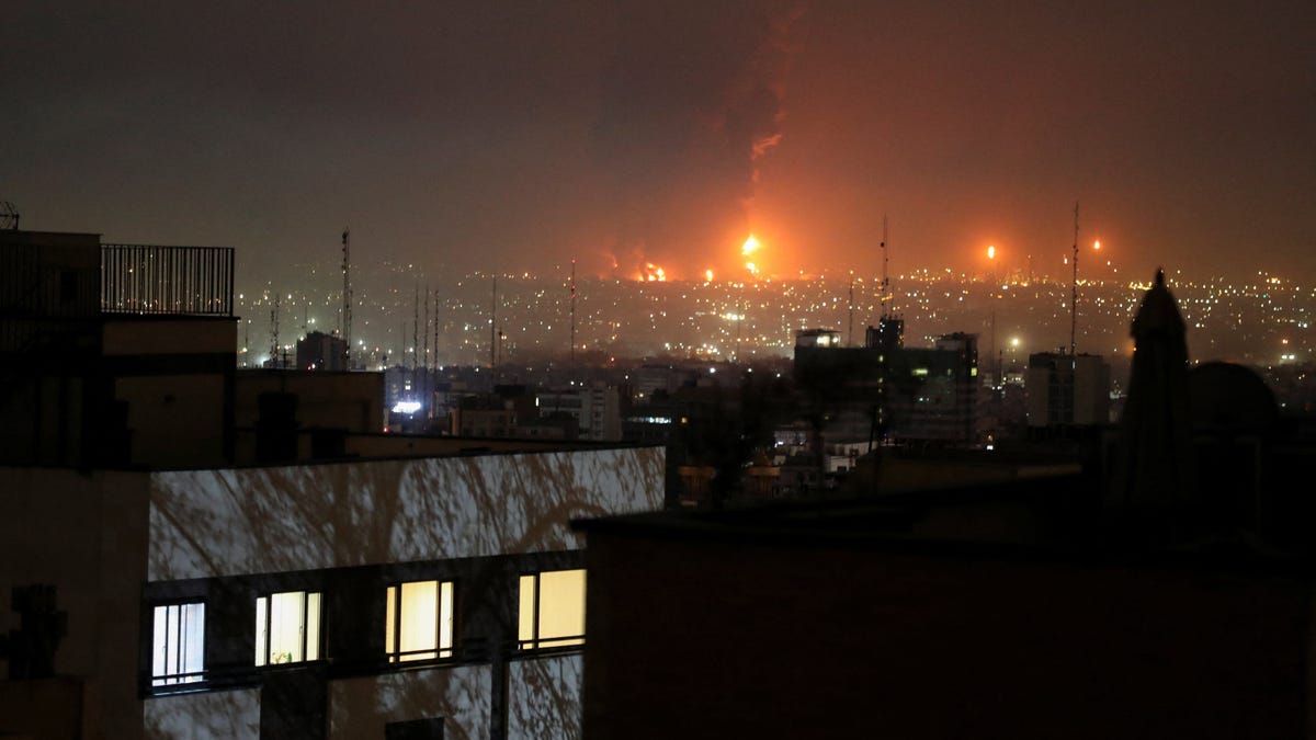 Smoke rises following an explosion, amid the U.S.-Israeli conflict with Iran, in Tehran, Iran, March 7, 2026. Stringer/WANA (West Asia News Agency) via REUTERS ATTENTION EDITORS - THIS PICTURE WAS PROVIDED BY A THIRD PARTY