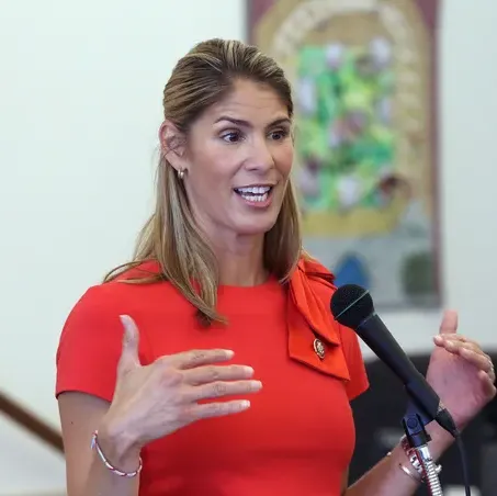 U.S. Rep. Lori Trahan, pictured in 2019, is demanding the release of a 14-year-old Marlborough girl who was taken into custody on Tuesday by ICE.