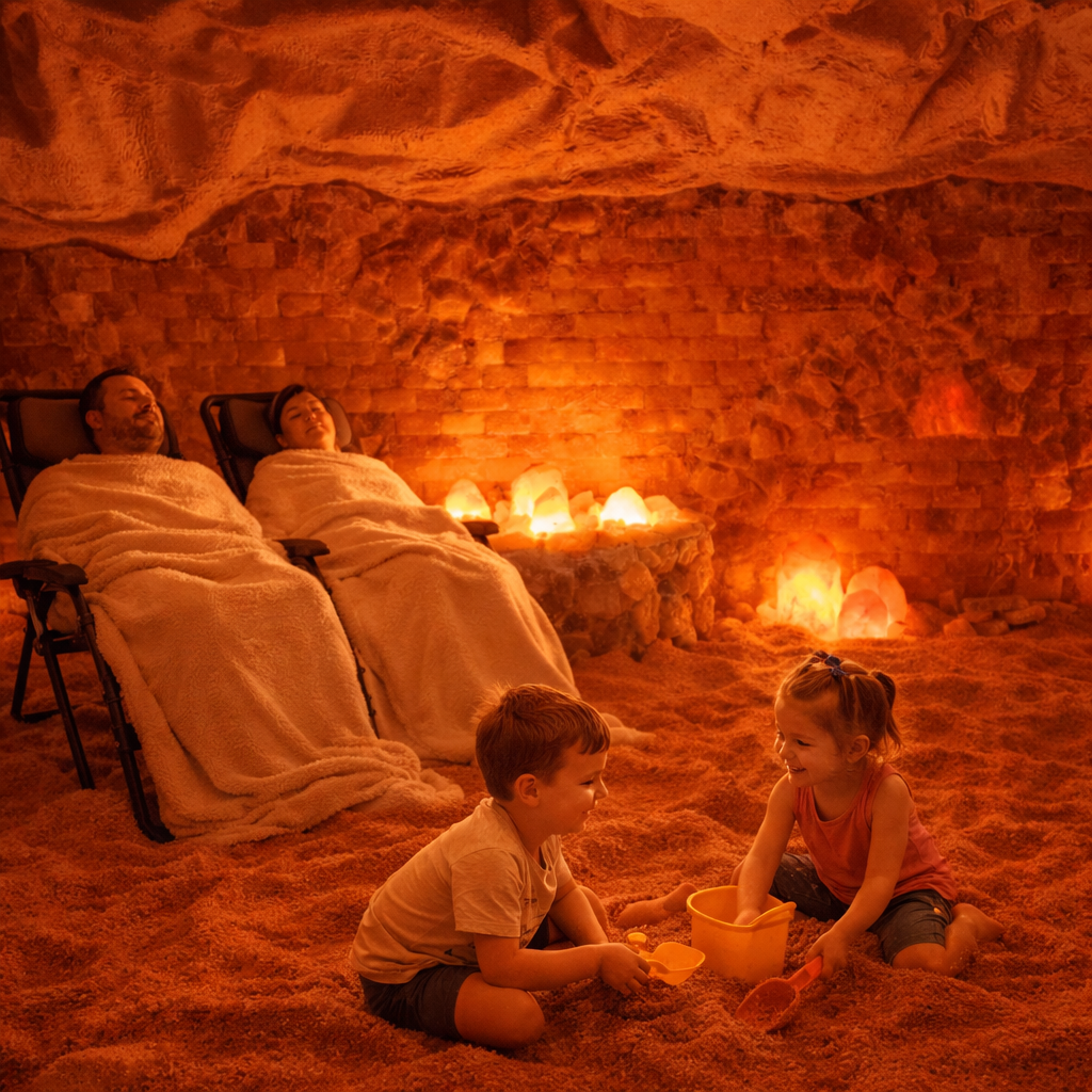 Why people are turning to salt rooms and halotherapy to unwind