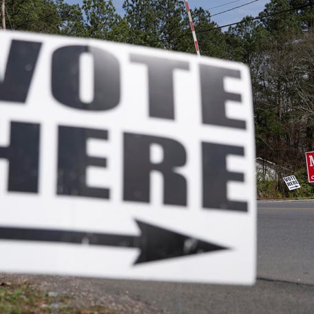 Georgia Republican Congressional candidate Colton Moore campaigns during a special election in Georgia to fill a seat in its 14th congressional district, which was left vacant when Republican Representative Marjorie Taylor Greene resigned in January, in Rome, Georgia, U.S., March 10, 2026. REUTERS/Alyssa Pointer