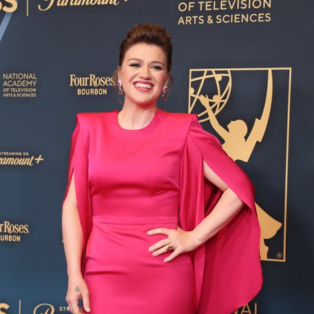 Kelly Clarkson at the 51st annual Daytime Emmys Awards at The Westin Bonaventure Hotel & Suites on June 7, 2024, in Los Angeles.