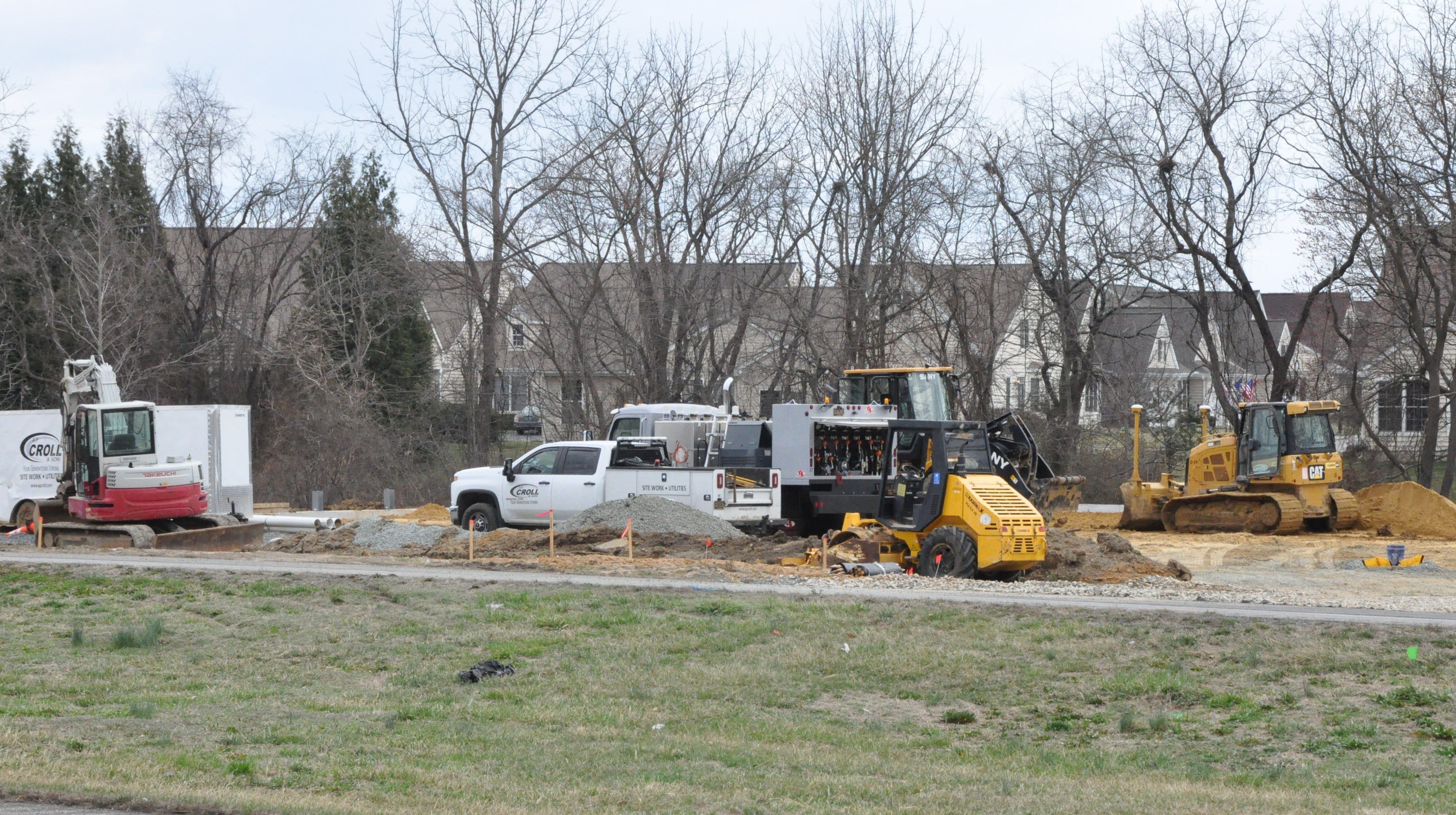 What's being built on Route 13 south of Smyrna, near Garrisons Lake?