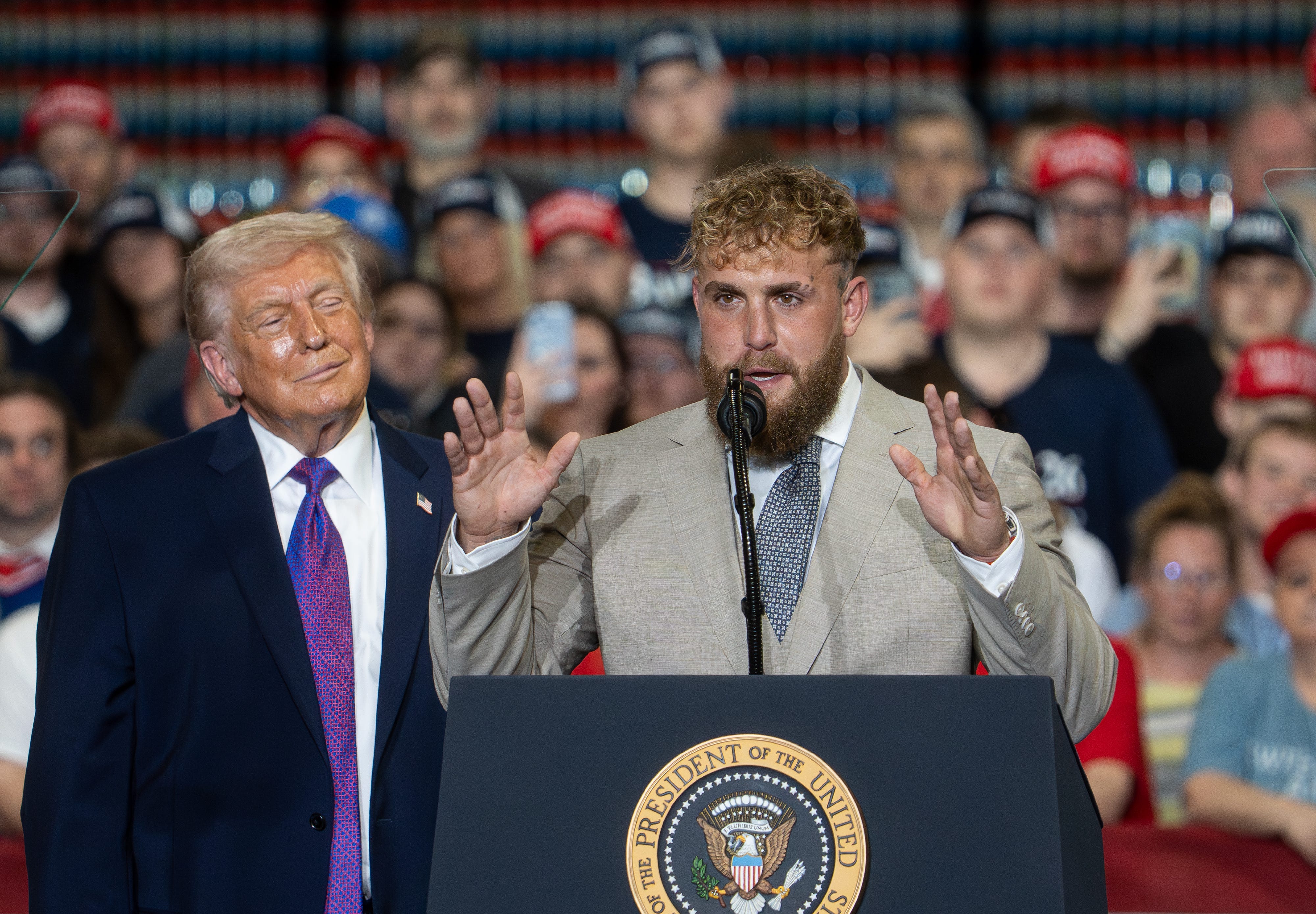 What office is Jake Paul running for? Trump endorses influencer