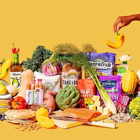 Sustainable meal kits and grocery delivery