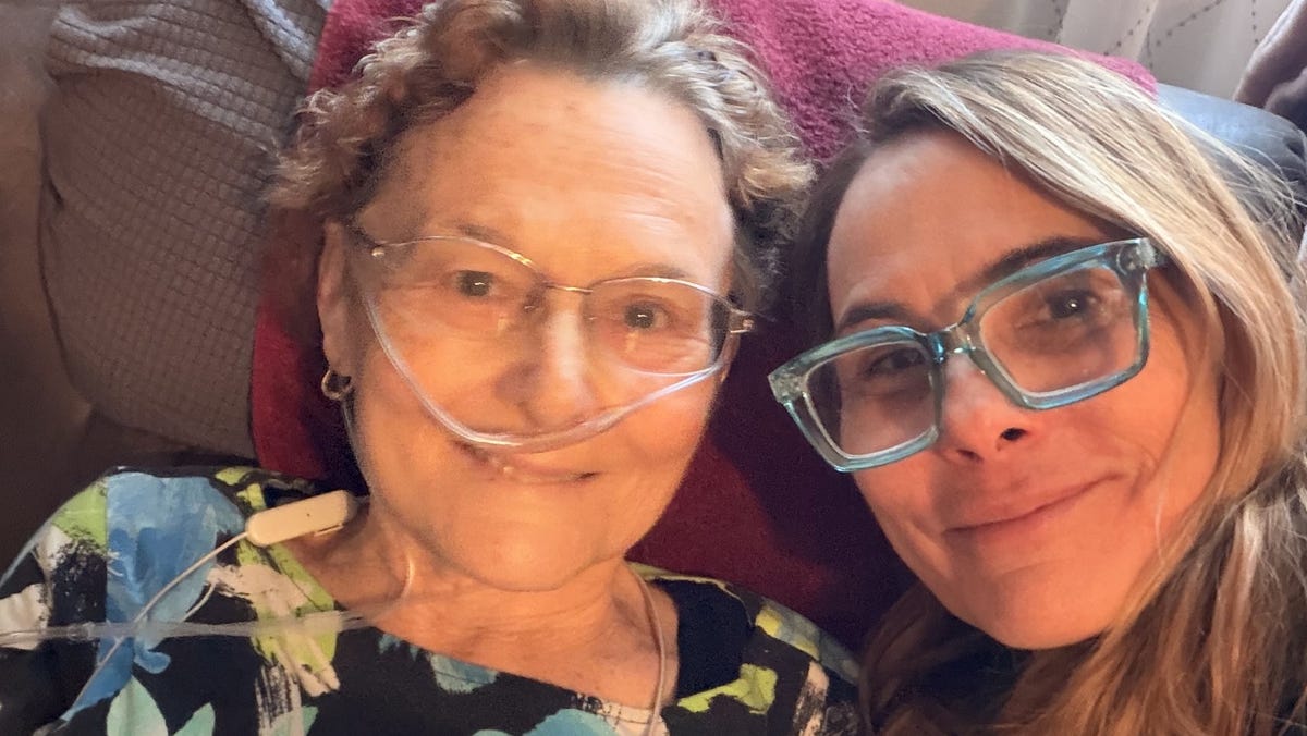 Teresa Rodriguez and her mom, 75-year-old Bernice Rodriguez. Bernice Rodriguez has cancer.