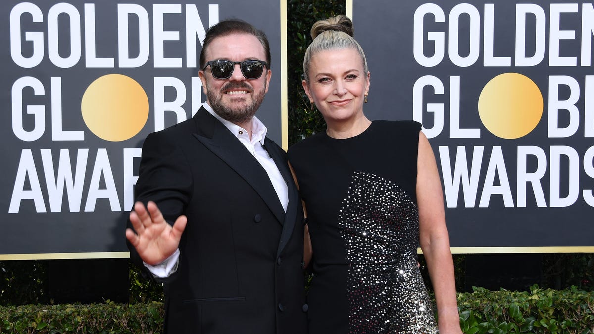 Ricky Gervais’ partner Jane Fallon reveals breast cancer diagnosis