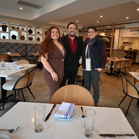 Mercado Restaurant owners, from left, are siblings Melanie Maldonado and Juan Maldonado and, their cousin, José Luis.