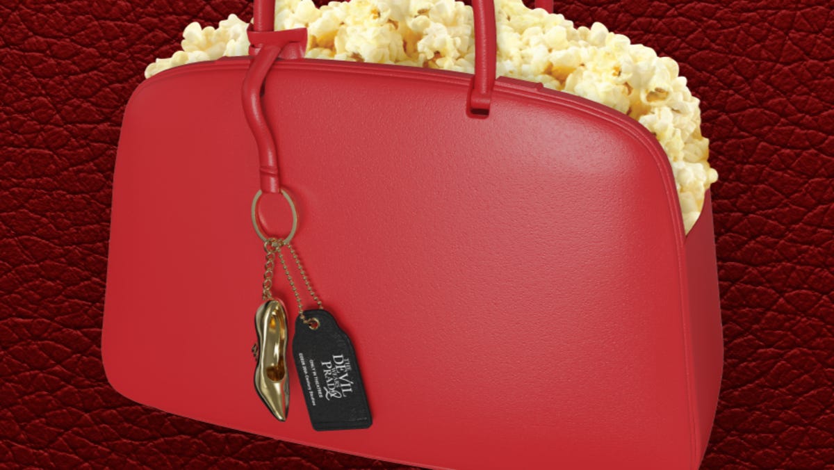 'Devil Wears Prada 2' popcorn handbag is runway ready. See the bucket.