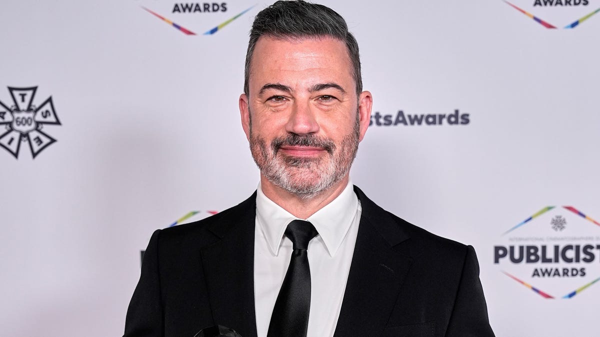 Jimmy Kimmel wins President’s Award – ‘I thought he hated me!’