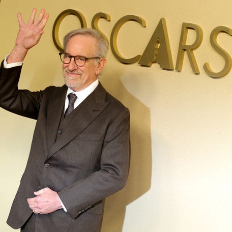 Steven Spielberg attends the 98th Oscar Nominees Luncheon at The Beverly Hilton on Feb. 10, 2026, in Beverly Hills, California.