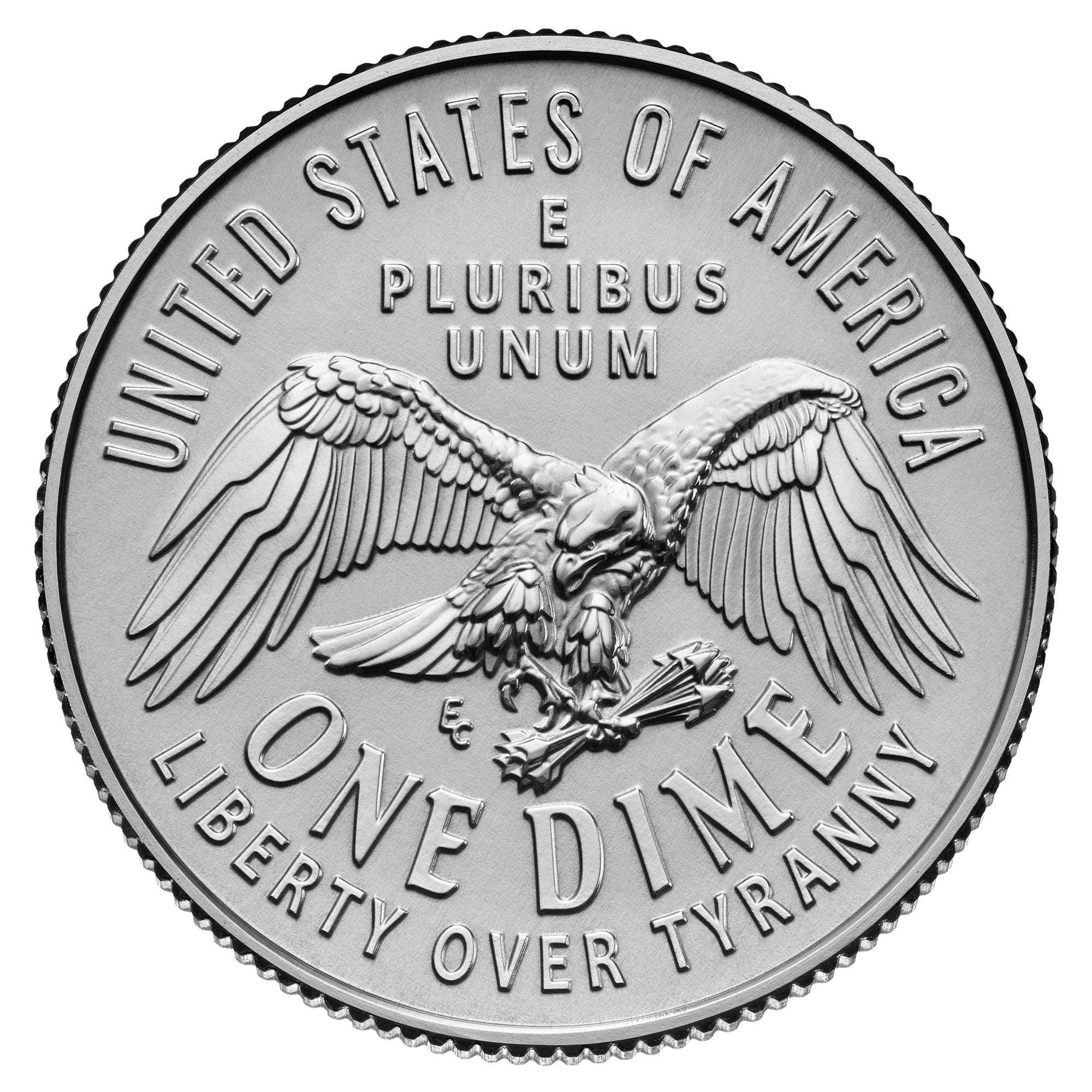 A symbol of peace was cut from US dimes. Is it a message from Trump?