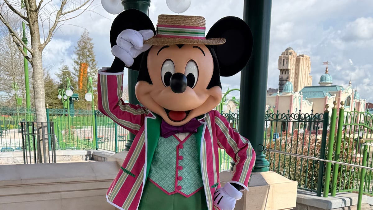 Guests can meet Mickey Mouse in new Victorian-inspired attire in Disney Adventure World.