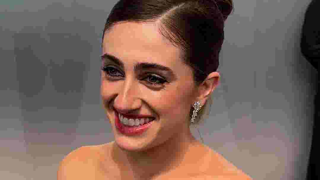 Rachel Sennott shares her Super Bowl ad moment at Vanity Fair party