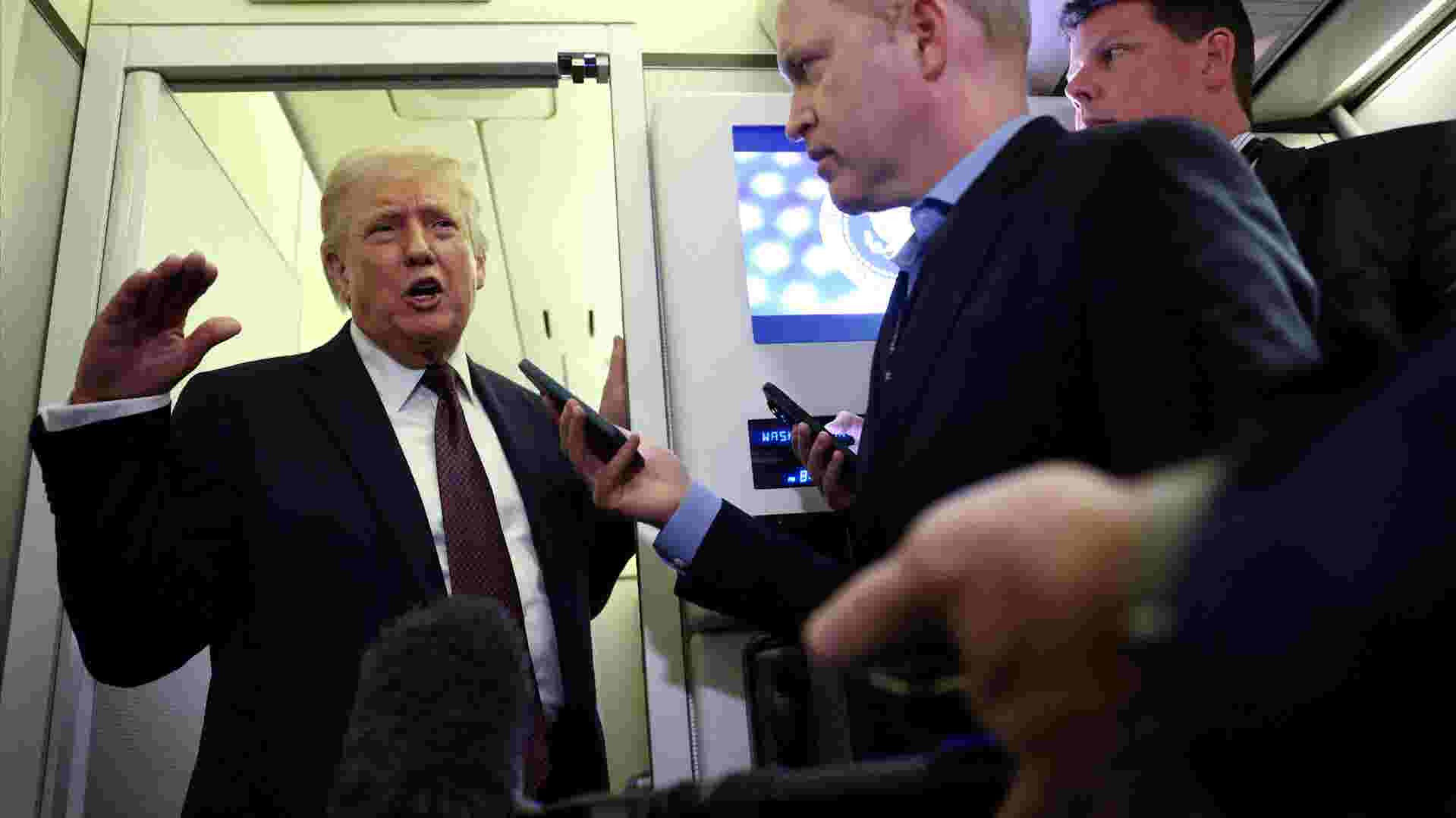 President Trump 'demands' countries help protect Strait of Hormuz