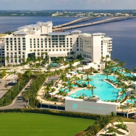 Water views are easy to find at Sunseeker Resort.