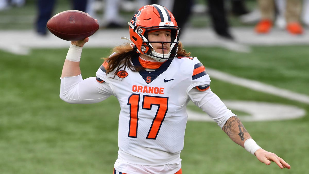 Former Syracuse Orange quarterback Rex Culpepper in 2020.