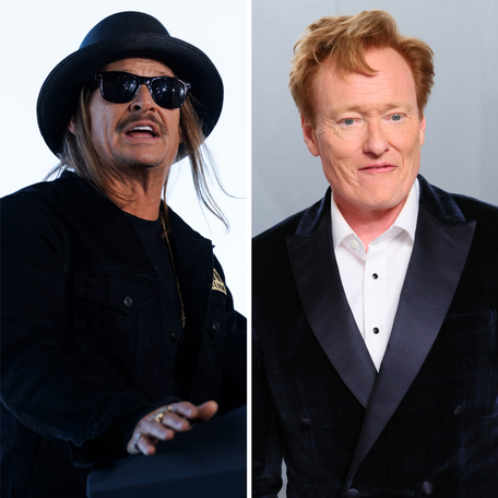 Kid Rock, whose "All-American Halftime Show" with Turning Point USA was ridiculed by Oscars host Conan O'Brien, responded to the diss on social media.