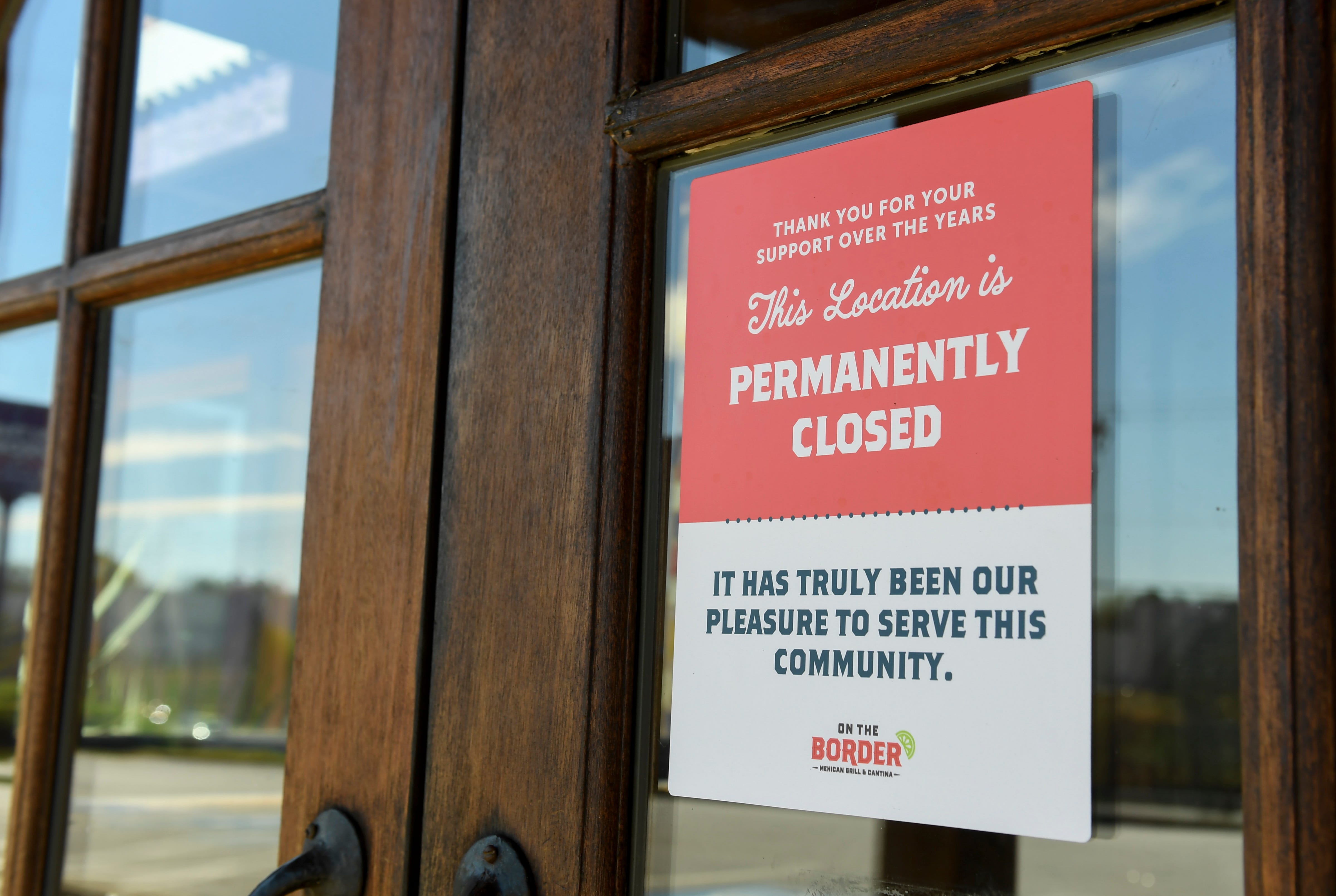 featured image for post On The Border restaurant in Greenville closes