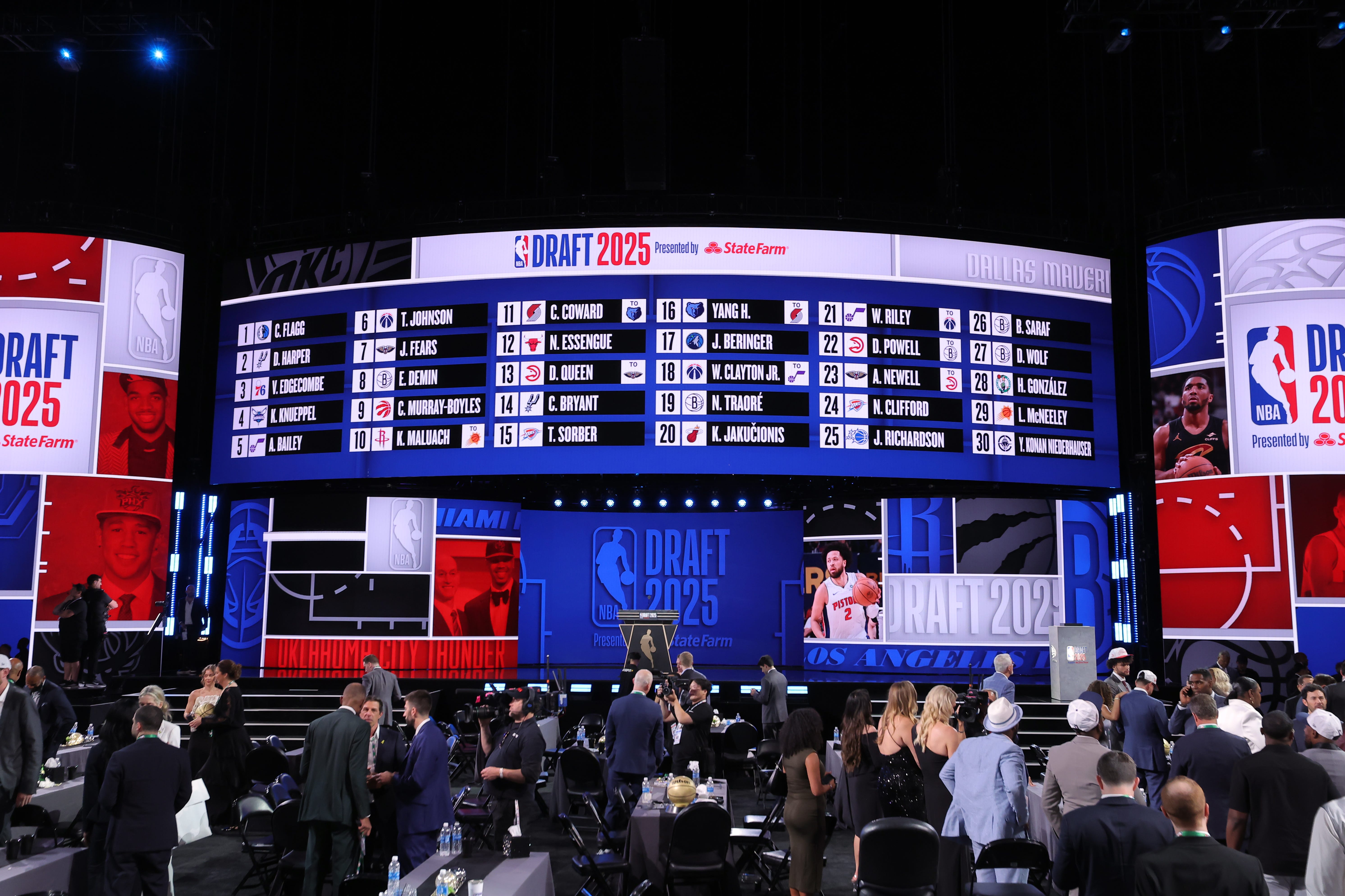 Here's how USA TODAY predicts the first round of the 2026 NBA Draft will play out for the Utah Jazz.