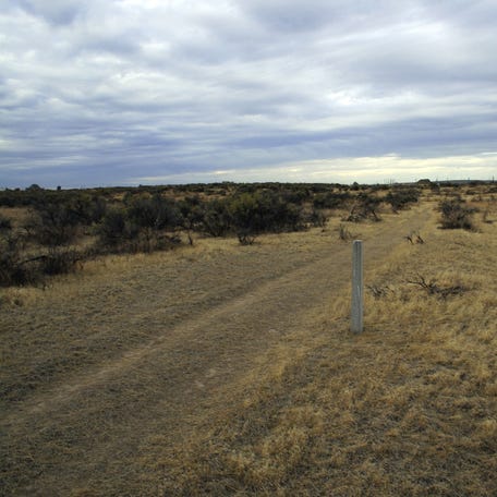 The Milner Ruts, west of Burley, Idaho, on the Oregon National Historic Trail.