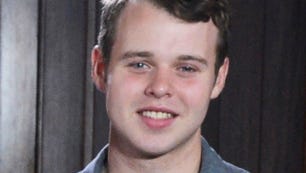 Joseph Duggar is seen during a Good Morning America interview with his family in 2016.