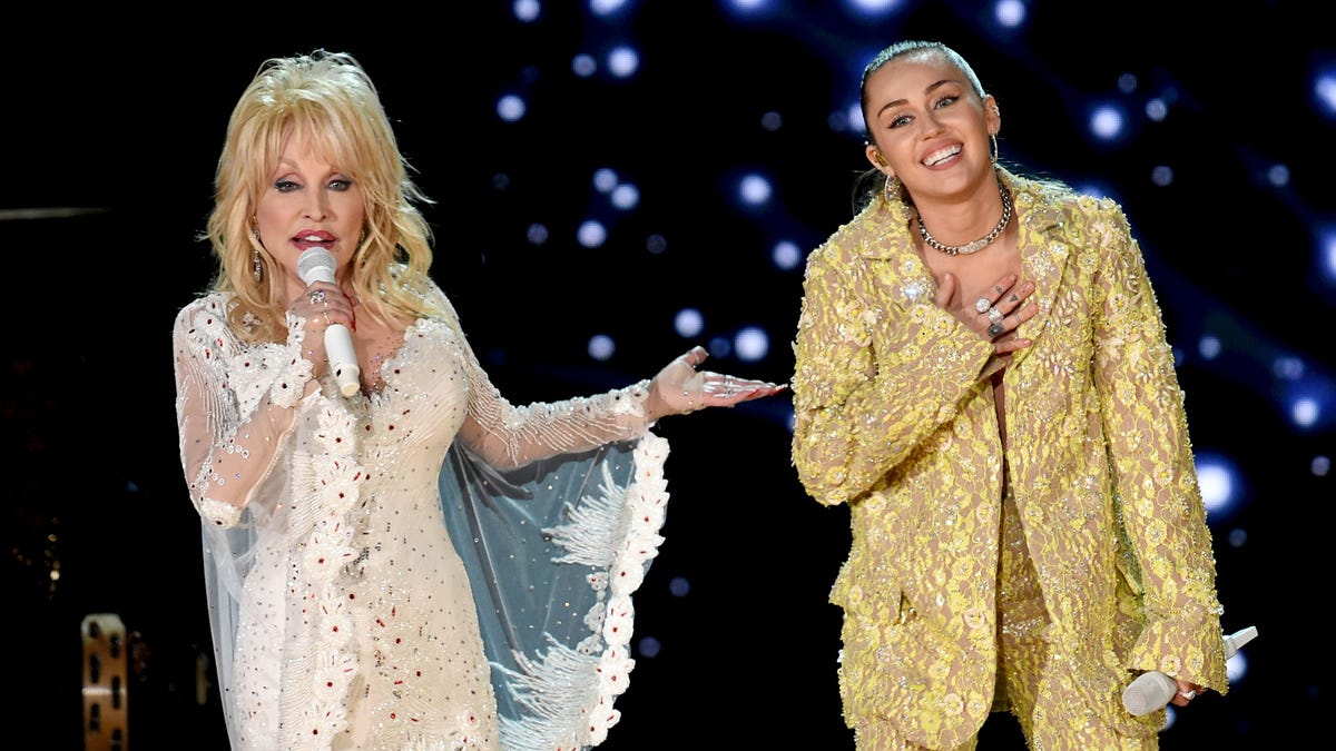 How Miley Cyrus' godmother Dolly Parton inspired Hannah Montana return