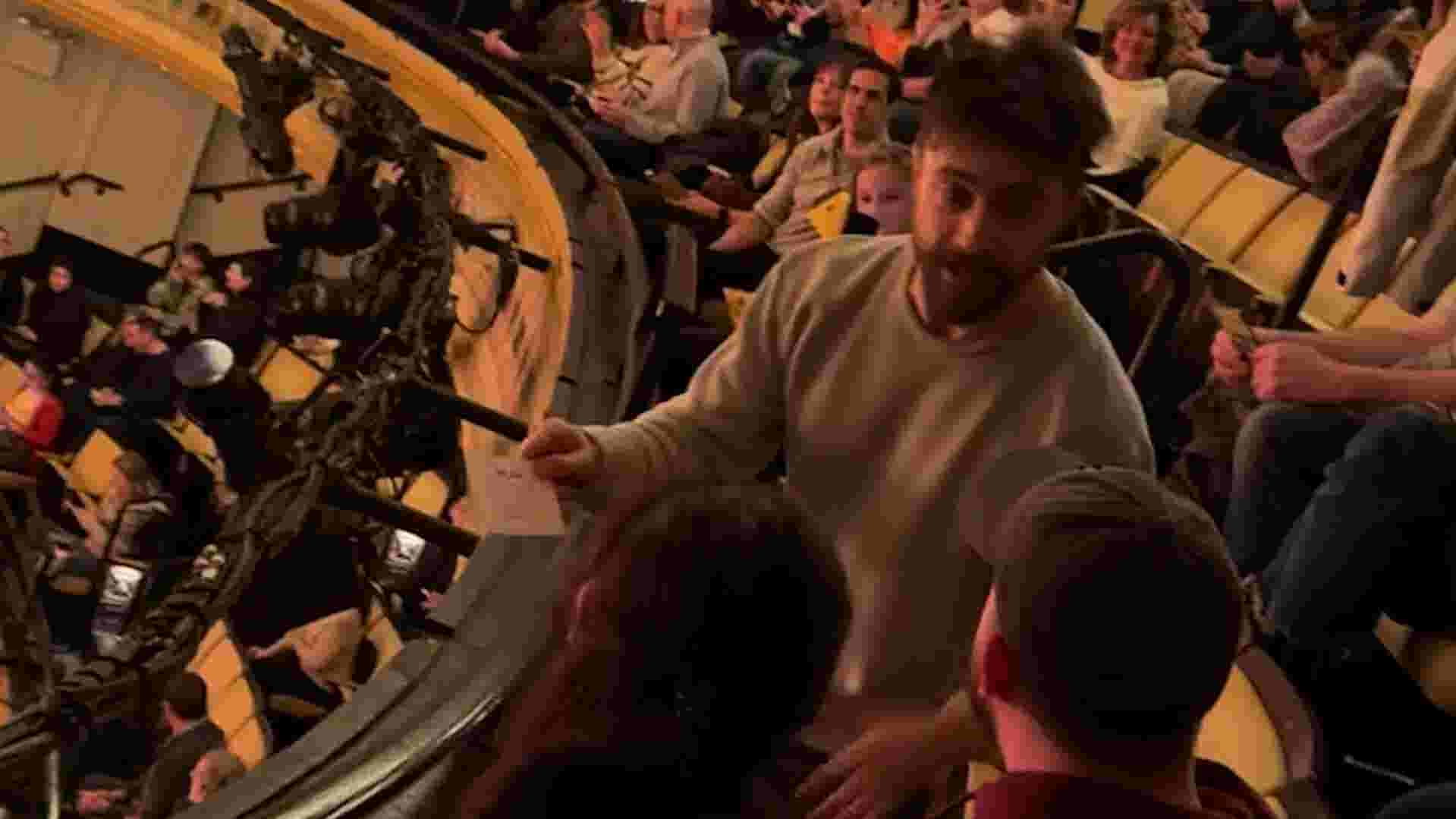 See Daniel Radcliffe's enthusiasm before his Broadway show