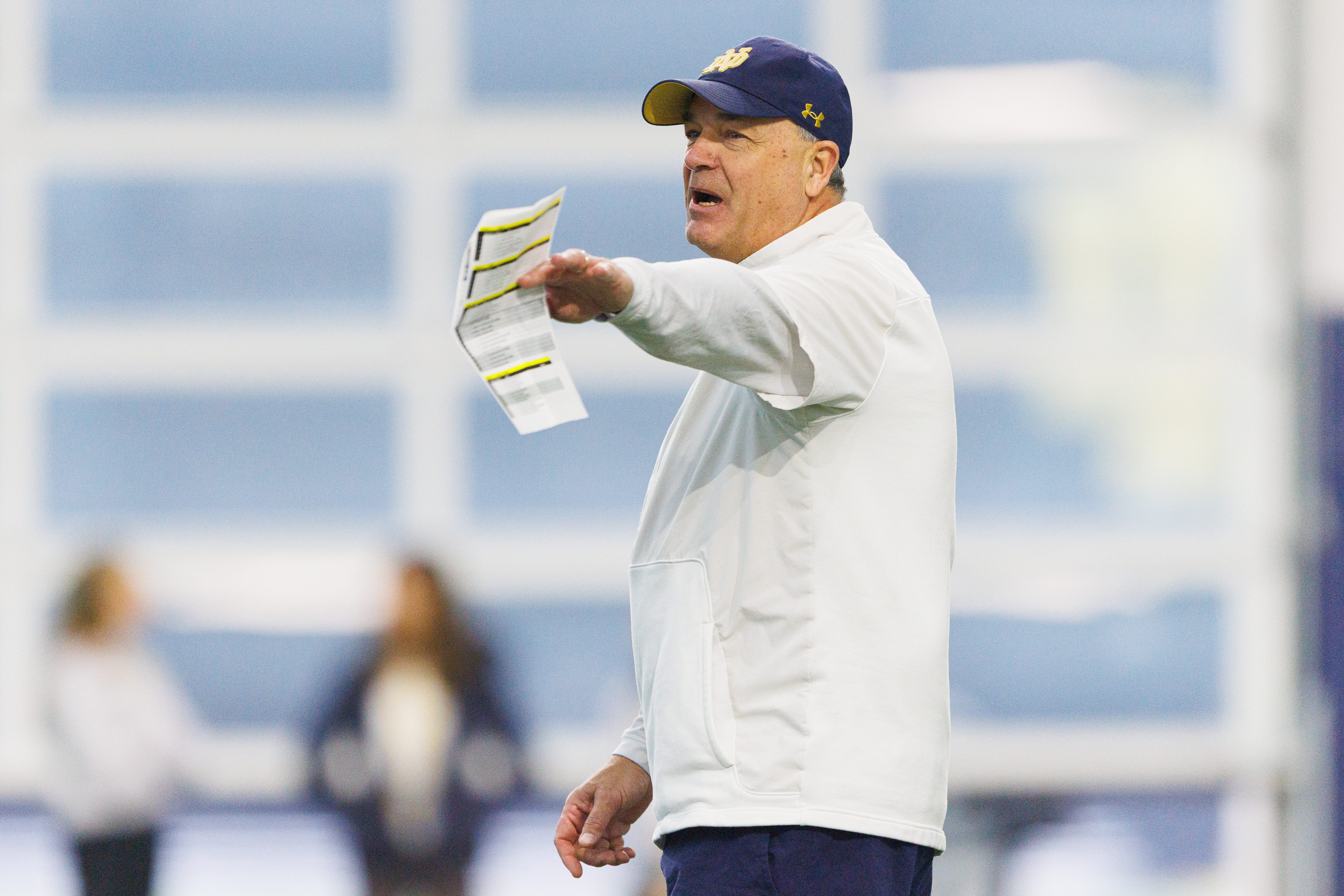 Notre Dame OC Mike Denbrock wants 'more production' from tight ends