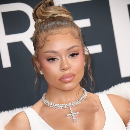 Latto at the 67th Annual Grammy Awards at Crypto.com Arena in Los Angeles on Sunday, Feb. 2, 2025.