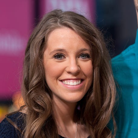 Jill Duggar Dillard visits "Extra" at their New York studios at H&M in Times Square on Oct. 23, 2014, in New York City.