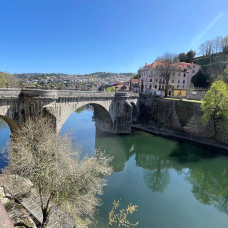 Amarante, a small town in the Tâmega e Sousa subregion of northern Portugal.