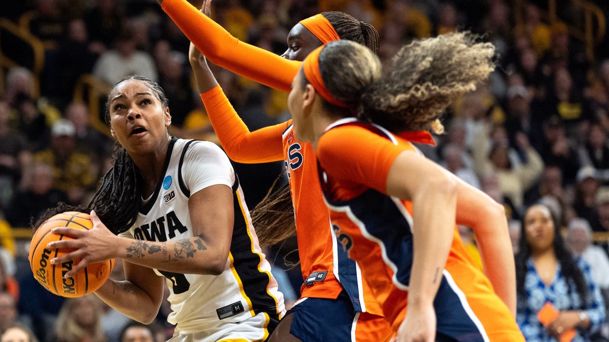 No. 10 seed Virginia upends No. 2 Iowa in 2OT in Women's NCAA Tournament