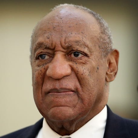 Bill Cosby returns to the courtroom at the Montgomery County Courthouse during his sexual assault trial sentencing in Norristown, Pennsylvania, on Sept. 24, 2018.