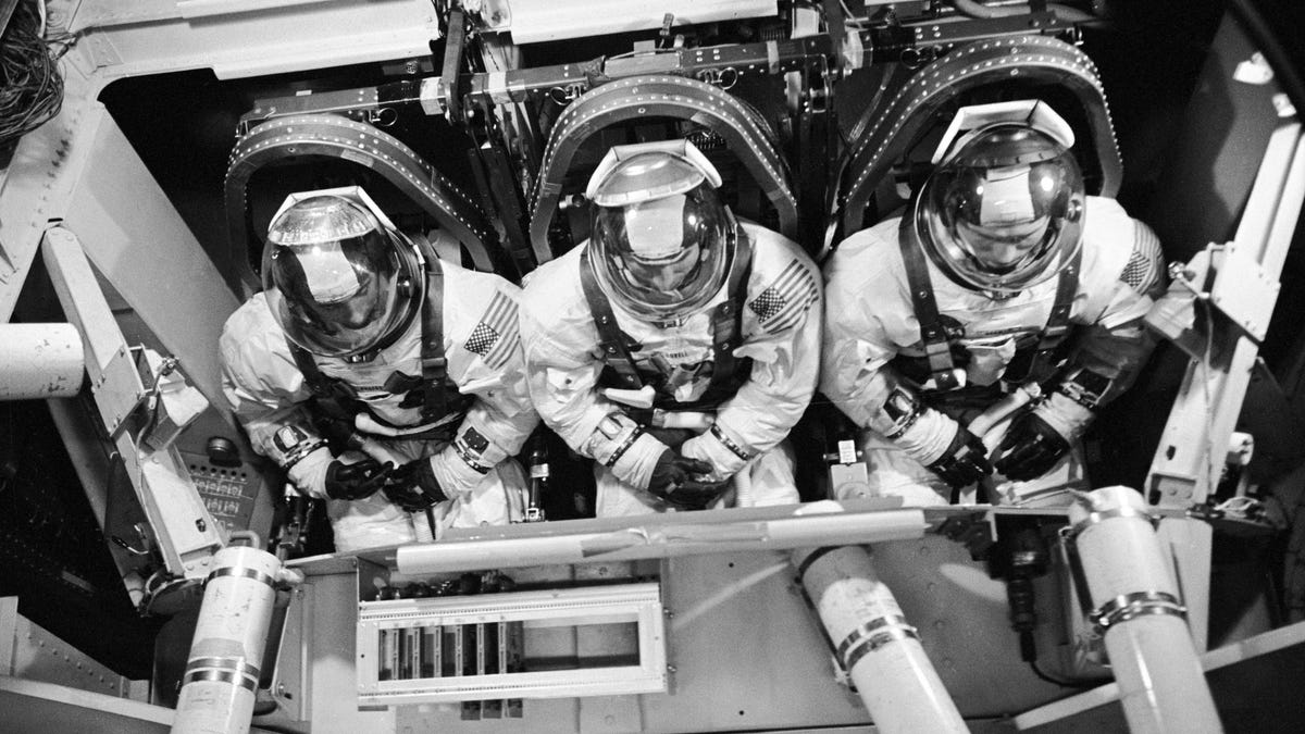 See photos of Apollo 8 as NASA prepares for next moon orbiting mission
