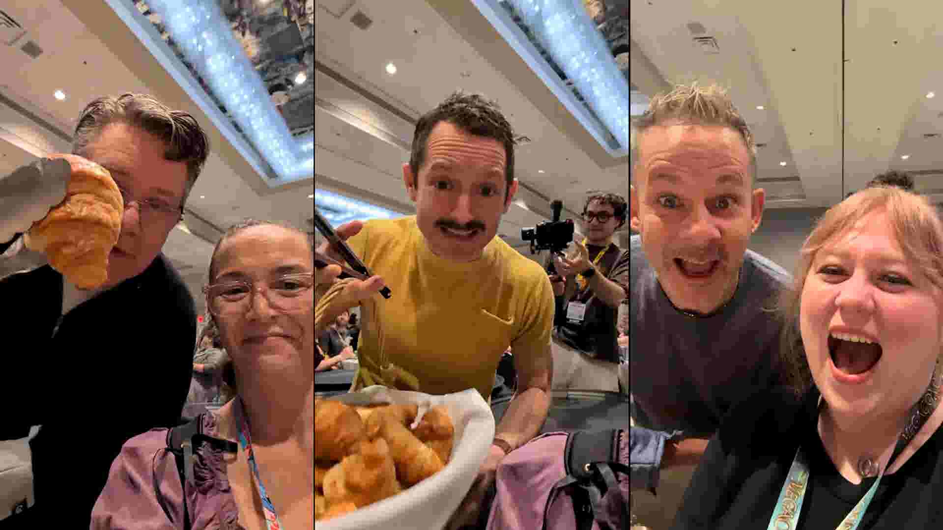 See Elijah Wood serve MegaCon fans their Second Breakfast