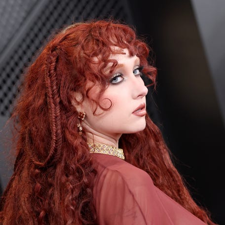 Chappell Roan attends the Grammy Awards on Feb. 1, 2026, in Los Angeles.