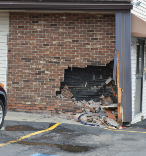Breakfast cut short after car crashes into 122 Diner in Holden