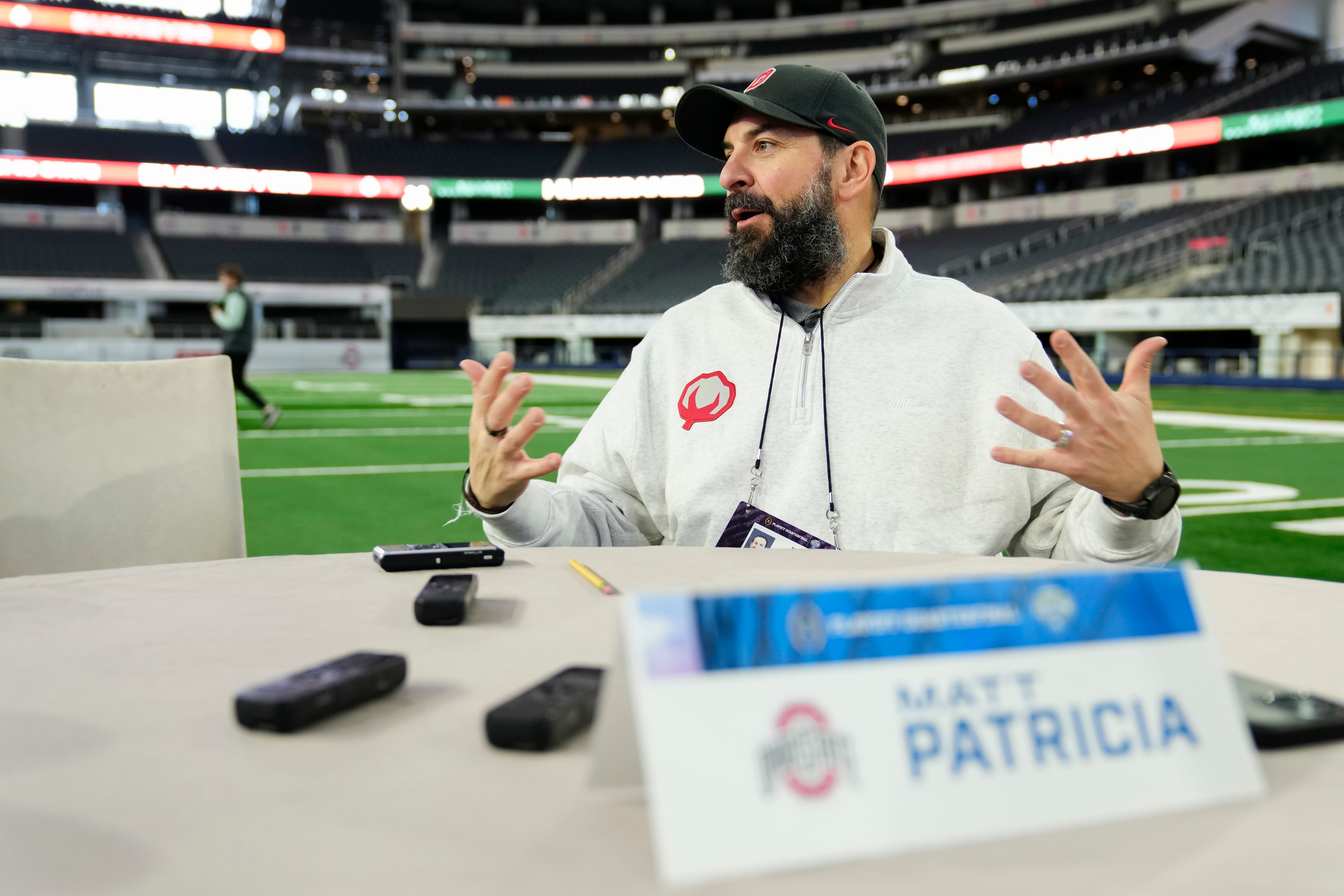Ohio State defensive coordinator Matt Patricia dishes on offseason