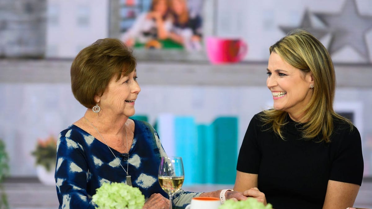 Nancy Guthrie and Savannah Guthrie on "Today."