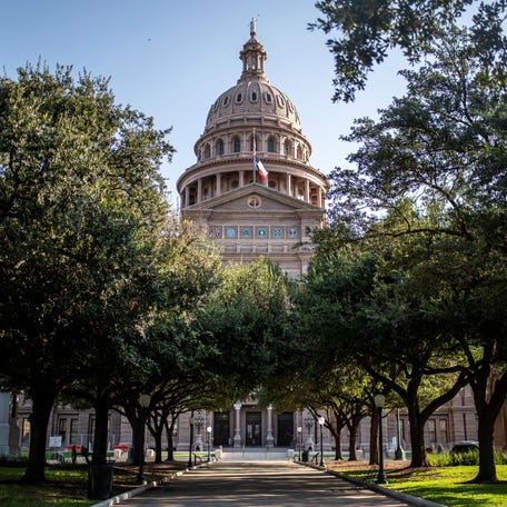 The exterior of the Texas Capitol on the day of a special session of the Texas House after Democratic lawmakers left the state to deny Republicans the opportunity to redraw the state's 38 congressional districts, in Austin, Texas, U.S., August 13, 2025.